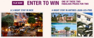 Win trip to French Riviera