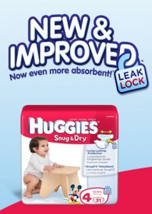 FREE Huggies Snug & Dry Diapers Sample from Wal-Mart