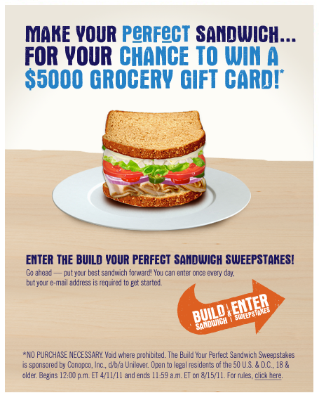 Enter for your Chance to Win a $5000 Grocery Shopping Gift Card