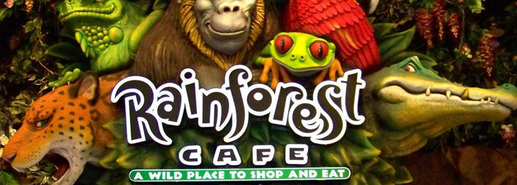 Explore the Rainforest Cafe for Half Off!
