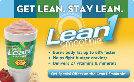 Smoothie King - Coupon For Buy One Get One FREE Lean1 Smoothie