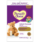 Try a Sample of Parent's Choice Baby Formula