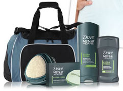Instantly win a Guy's Gift Pack from Dove