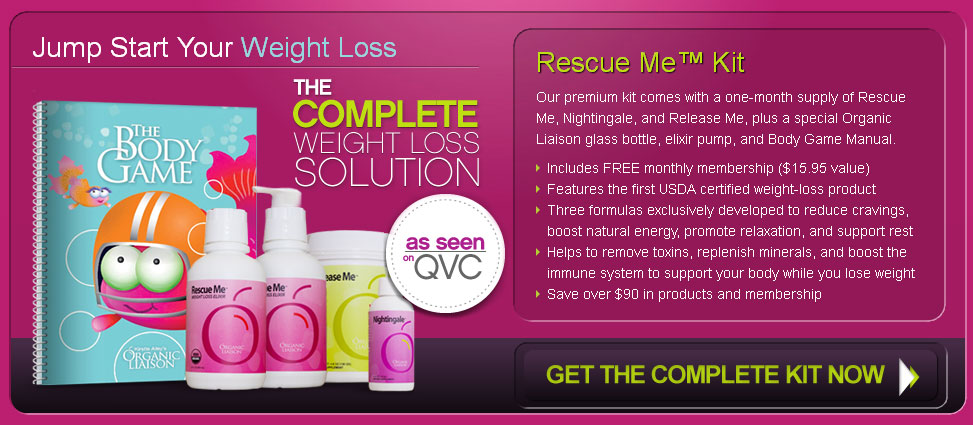Kristie Alley Weight Loss Rescue Me Kit