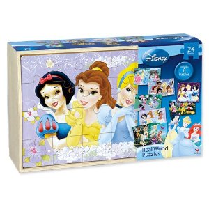 Disney Girl 8 Pack Wood Puzzles Only $11.99 - Deal Ends Soon!