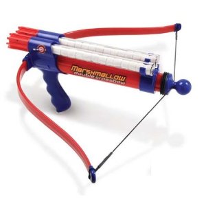 Marshmallow Double Barrel Crossbow Only $13.99! 65% Off!