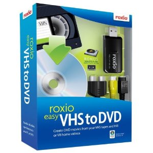 Roxio Easy VHS to DVD Convertor Only $19.99, Was $59.95! ENDS SOON