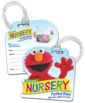 Free Elmo Nursery Diaper Bag Tag