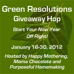 Win Vegan Beauty - Green Resolutions Giveaway Hop