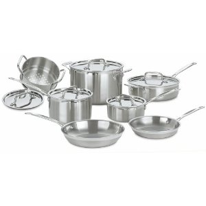 Up to 68% off Cuisinart Stainless Steel Cookware Sets - won't last long!