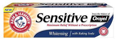 Free sample of Arm and Hammer® Sensitive Toothpaste