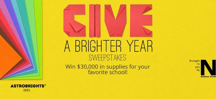 Get Organized & Win Cash & School Supplies Valued at $30,000