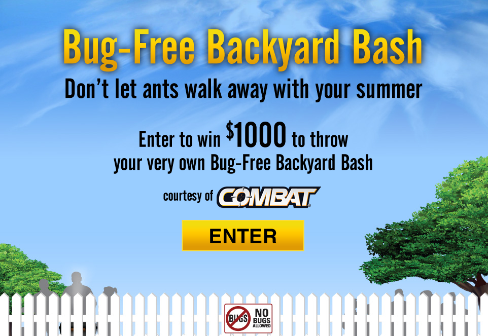 Enter to Win $1,000 to Throw a Bug-Free Backyard Bash!