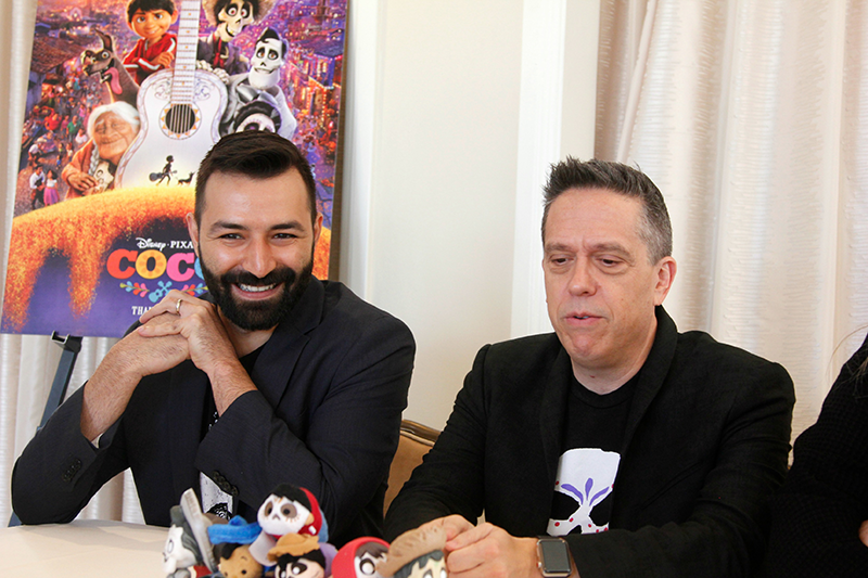 COCO Director Lee Unkrich, and Writer & Co-Director Adrian Molina
