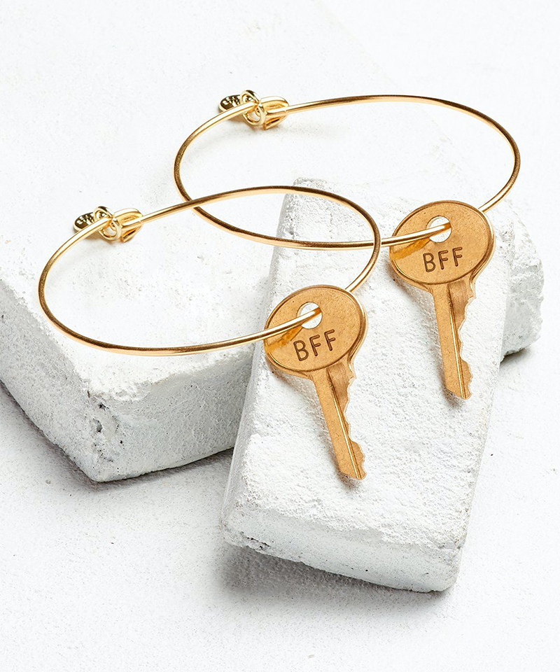 BFF key necklace bracelet