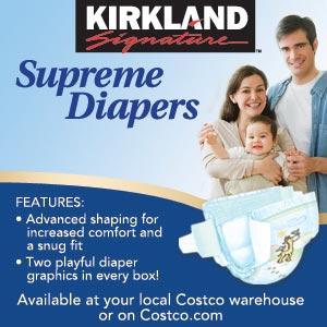 FREE Kirkland Signature Supreme Diaper Samples