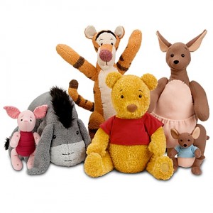 Retweet to Win Limited Edition Winnie the Pooh Plush Set from Disney Store