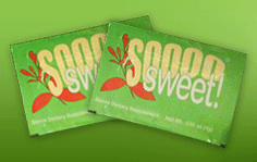 FREE Sample Soooo Sweet®! All Natural Stevia Supplement