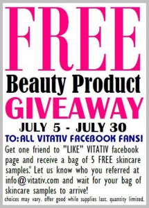 FREE Beauty Product Giveaway