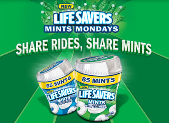 FREE Bottles of Life Savers Mints