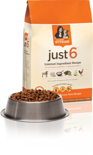 Free Sample of Rachael Ray Just 6 or Nutrish Dog Food