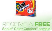 Free Shout® Color Catcher sample