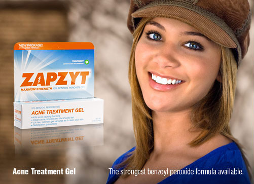 FREE Zapzyt Acne Treatment Gel Sample