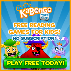 GoGo Kabongo Free Reading Games for Kids Online Play
