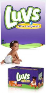 FREE LUVS Diapers Sample on August 1st