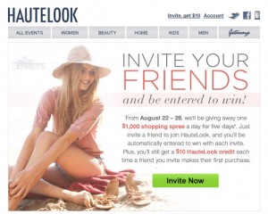 Win a $1,000 Shopping Spree for Inviting your Friends