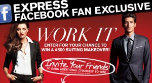 Enter to win a $500 Express Suiting Makeover