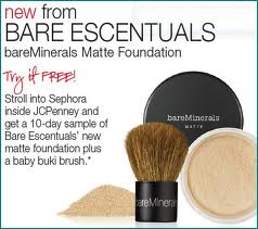 Free Bare Escentuals Sample at JCPenney