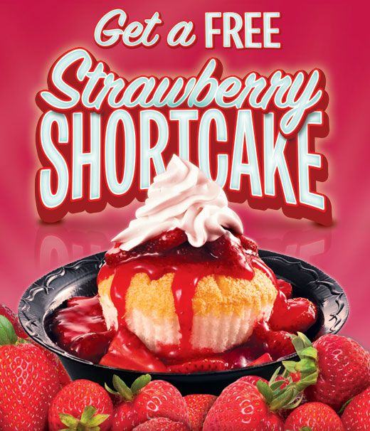 FREE Krystal Strawberry Shortcake + a Chance to Win $10,000!