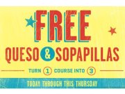 Free Queso & Sopapillas at On the Border