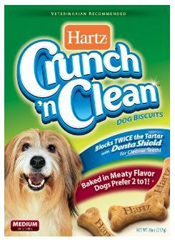 FREE Sample of Crunch ‘n Clean Dog Biscuits TODAY at Noon Eastern