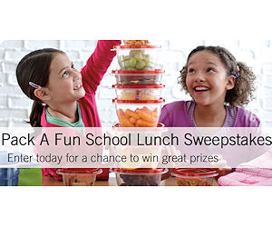 Pack a Fun School Lunch Sweepstakes up to 2.50 in Savings
