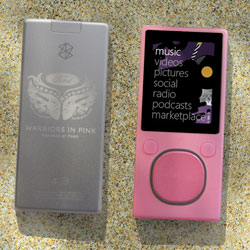 In Honor of the Tatas – Enter to Win Pink Zune, T-Shirt Designed by Jennifer Aniston + More! $229 Value