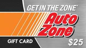 Hot Deal: $15 for $25 AutoZone Gift Card - Limited Quantities!