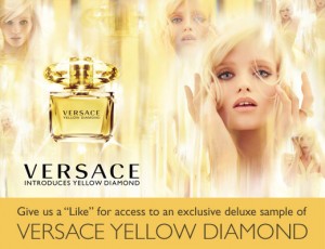 Free sample of Versace: Yellow Diamond Fragrance