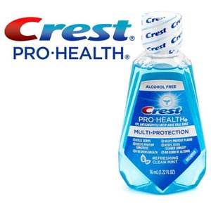 Free sample of Crest Pro-Health Multi-Protection Rinse