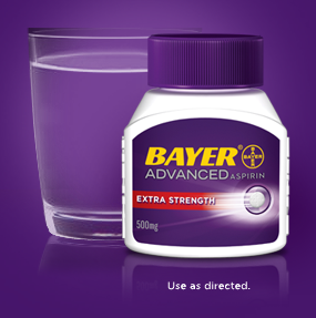 Free Bottle of Bayer Advanced Aspirin - 1 pm to 3 pm EST