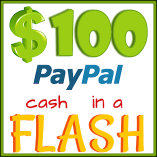 $100 PayPal Cash Flash Giveaway