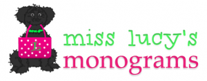 Miss Lucy's Cute Monogrammed Accessories Giveaway