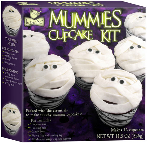 How to Make Halloween Mummy Cupcakes