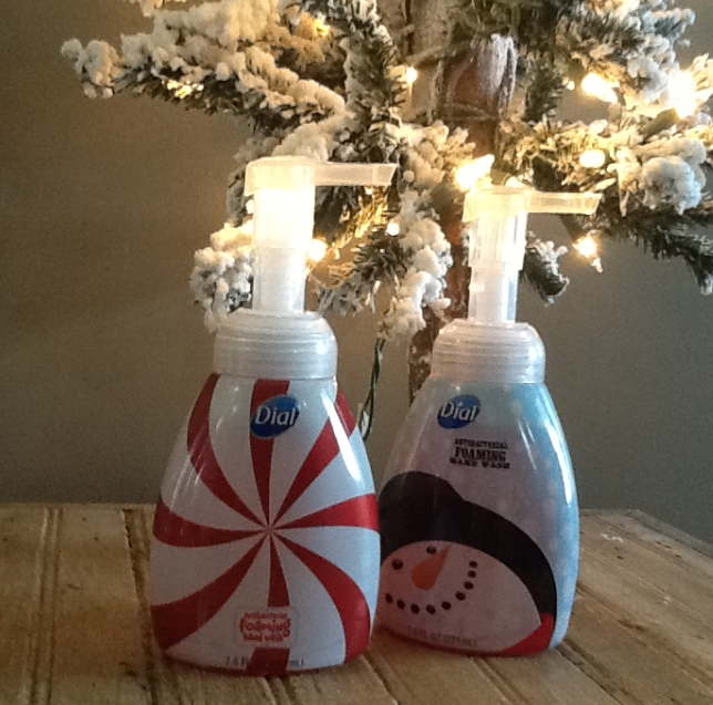 Decorate for the Holidays with Dial Soap