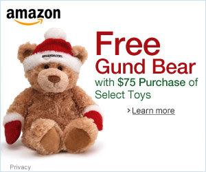 Free Plush Gund Bear