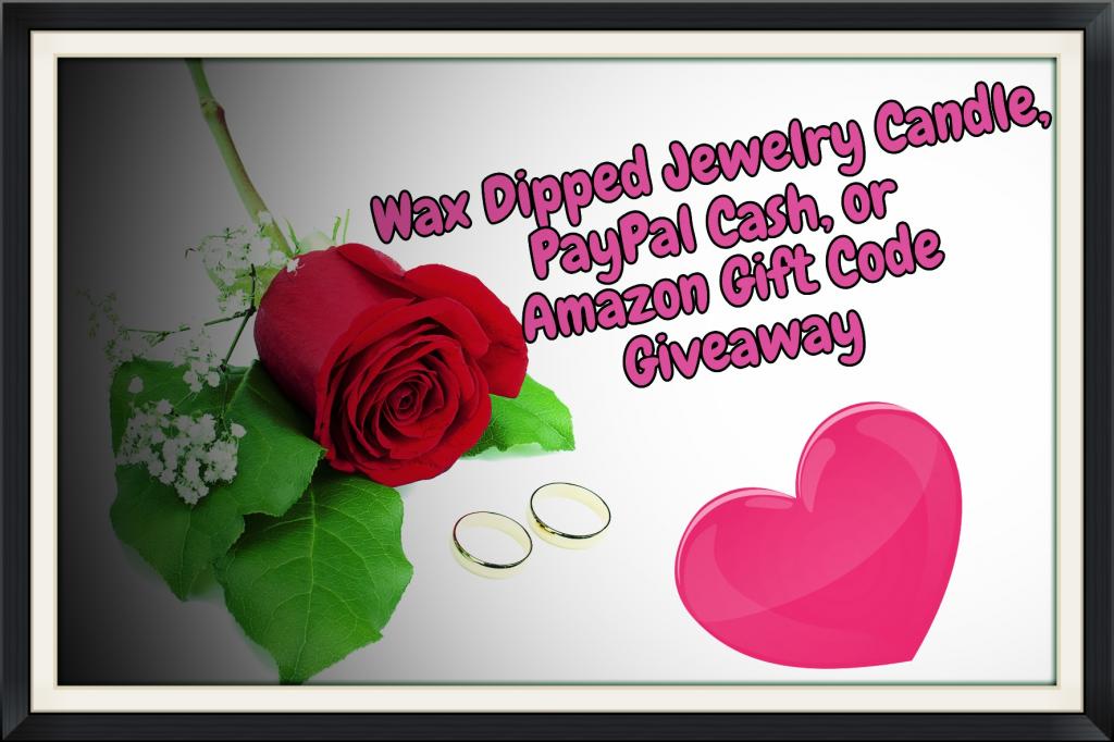 Valentine’s Day Jewelry Wax Dipped Roses Giveaway