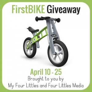 FirstBike Balance Street Bike Giveaway