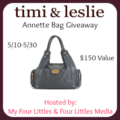 Timi and Leslie Annette Bag Giveaway Bloom Into Baby
