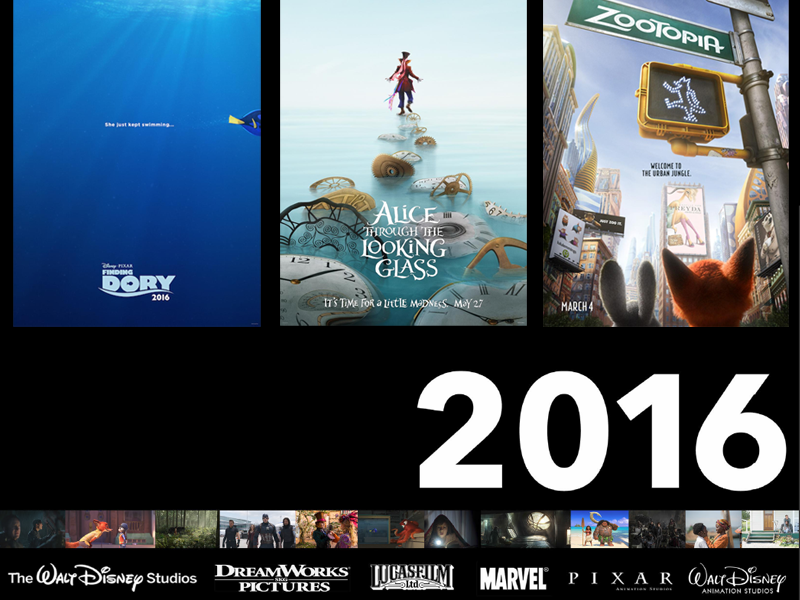 2016 Movies from Walt Disney Studios Motion Pictures